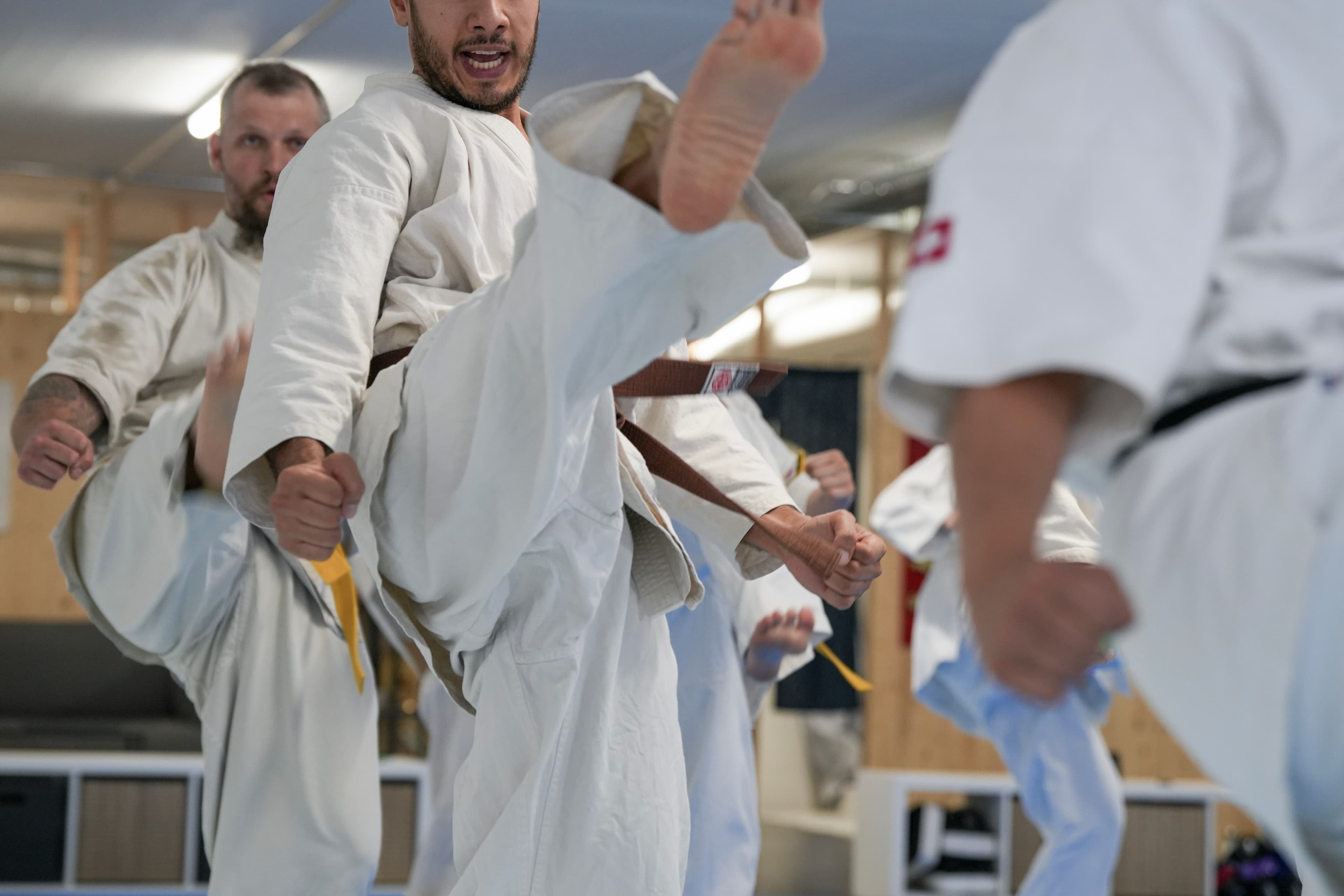 Kihon im Training