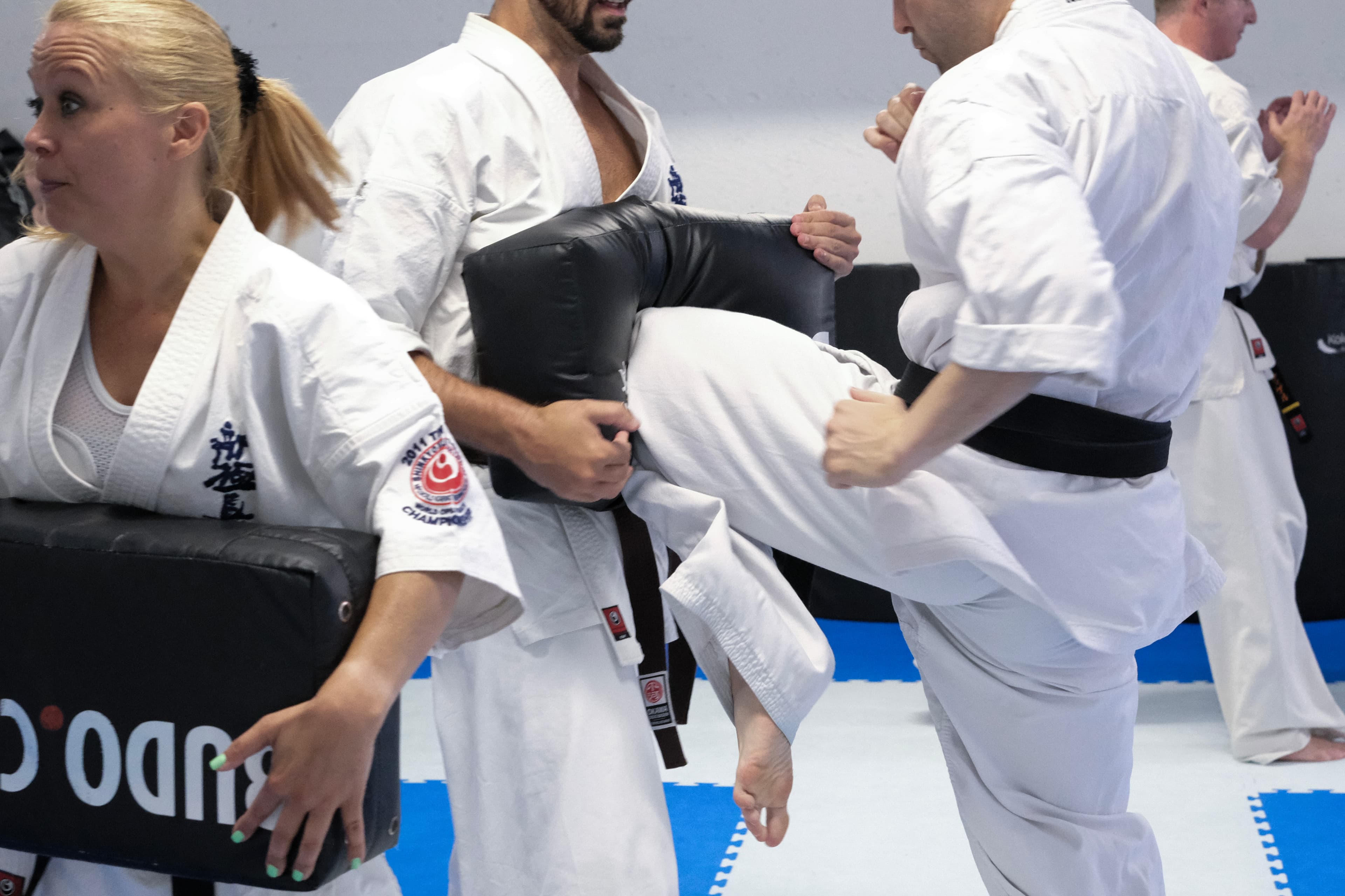 Karate-Training im Okawa Dojo Baden
