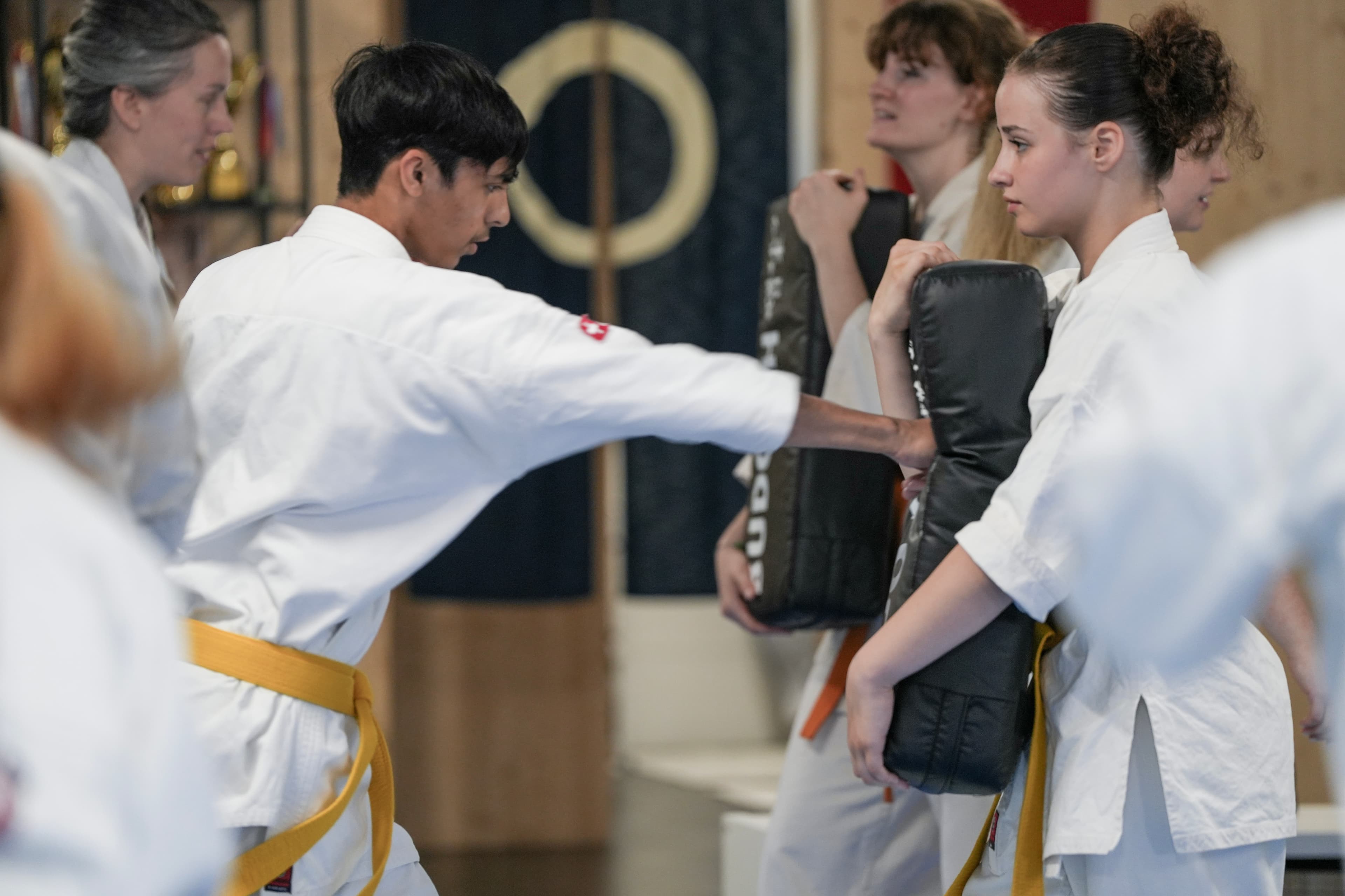 Karate-Training im Okawa Dojo Baden