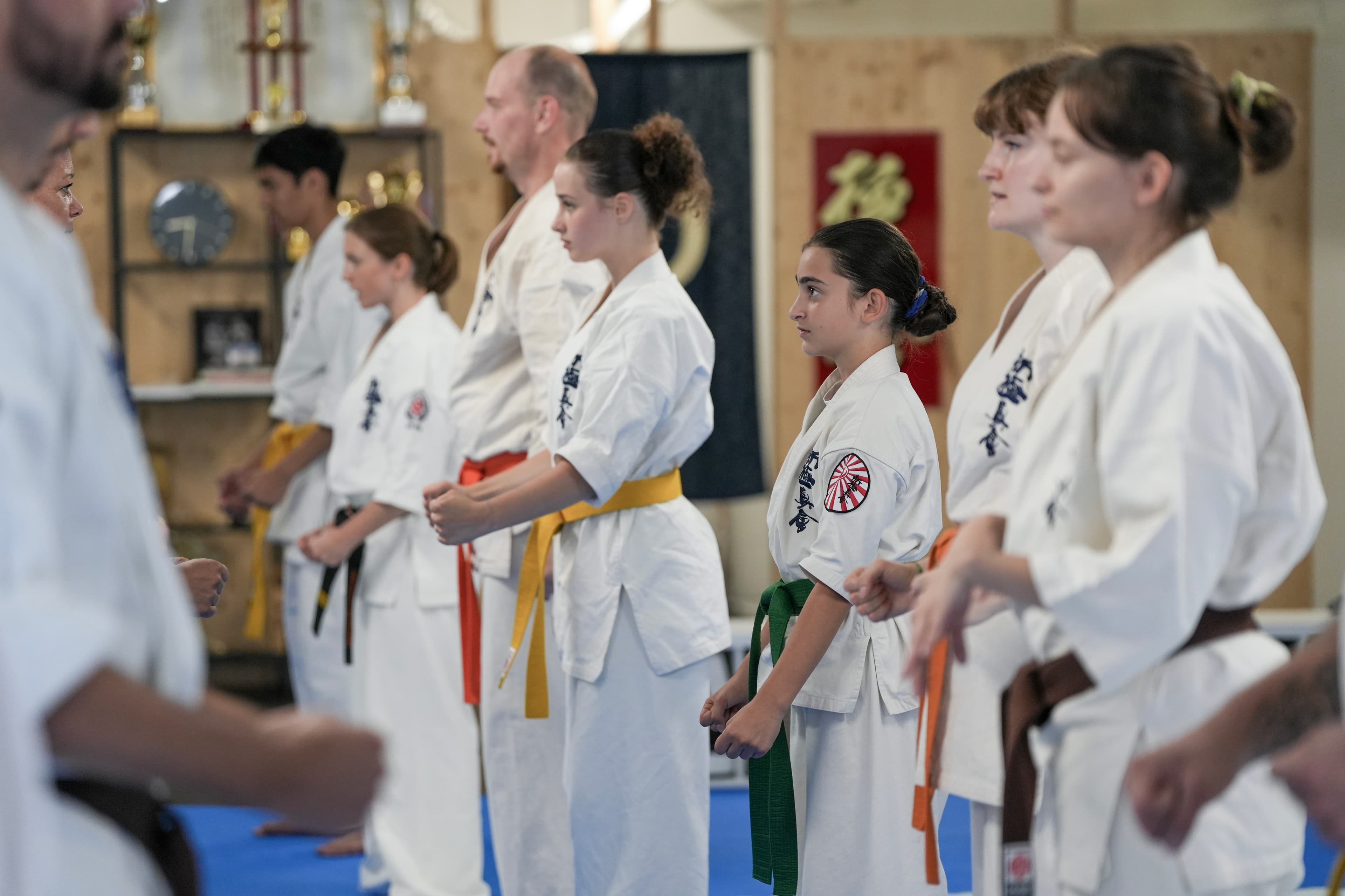 Karate-Training im Okawa Dojo Baden