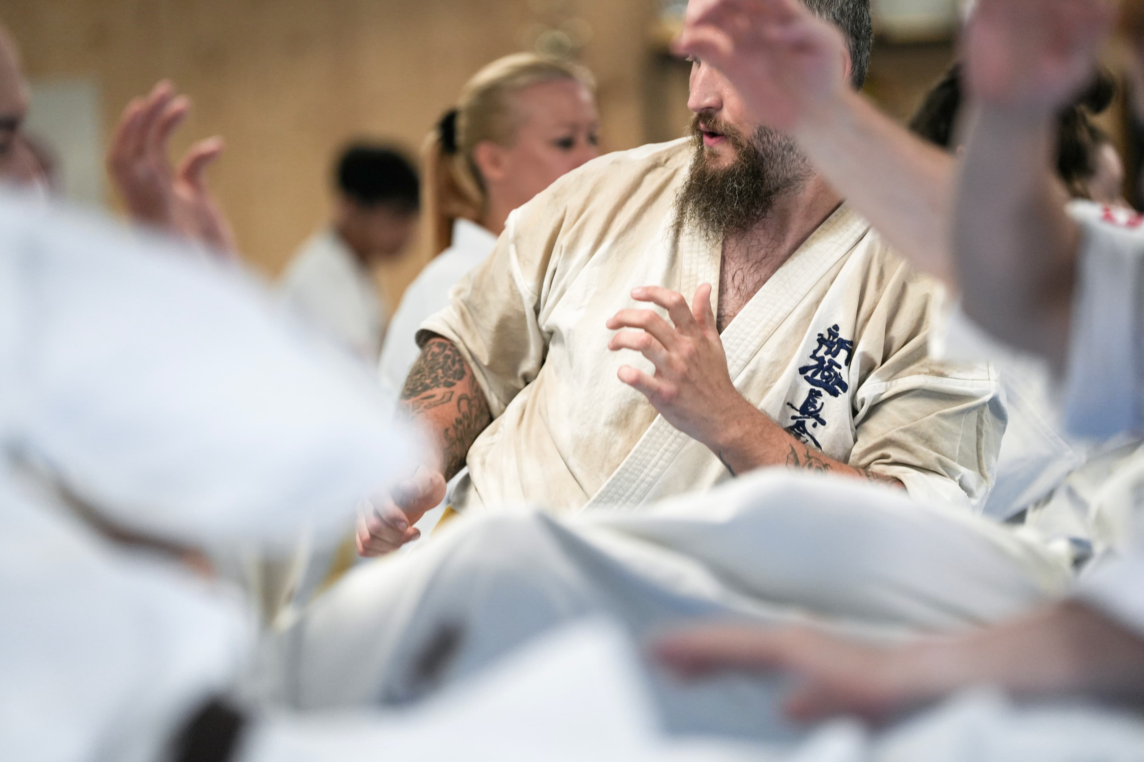 Trainingsimpression aus dem Okawa Dojo